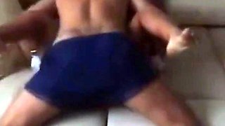 Russian Amateur Cuckold with Friends and Girl