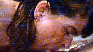 British amateur milf takes a cumshot over her panties
