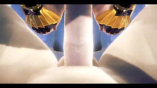 Genshin Impact Hentai - Xialing Blowjob in Japanese Toilet Uncensored - Japanese Asian Manga Anime Film Game Porn