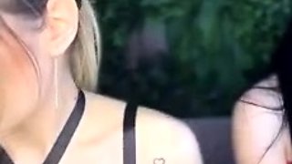 Small tit girl loves to masturbate