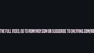 Romy Indy Cute Teen Plays With Clit And Orgasms