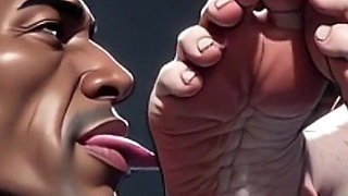 Granny Foot Slave Session - Passionate Toe & Sole Licking
