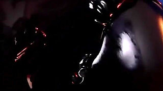 Compilation of Black Latex Catsuit Videos by Fetish MILF Model
