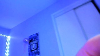 Hot blonde glamour babe solo plays to pleasure her hot body