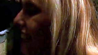 Glory hole blowjob blonde loves a bbc