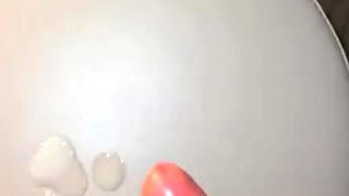 Senorita Goddes Masturbates With Cumshot On The Chair