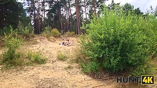 Hunt4k. as briefly as she witnessed the currency, she immediately commenced smoking a stranger's dick on the beach