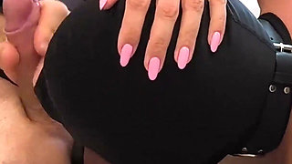 New Bisexual Threesome. MMF. Wife Invites Bisexual Slave for Her Husband Ep 33221