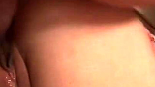 Blonde Babe Sucks and Fucks Hard on Couch