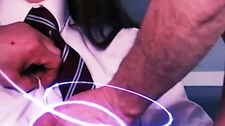 Kitchen Lingerie Fucking Machine with Victoria Greene