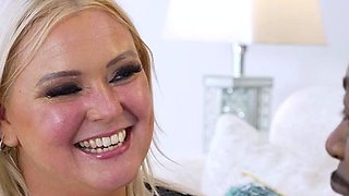 BBW MILF Peggy DeVille Rides Her Client's Big Black Cock