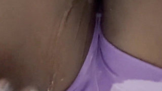 Pissing My Self in Purple Leggings