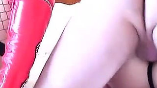 Seedy Blonde Ambition Hotel Gangbang