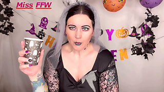 Halloween Spooky Bride Coca-cola Belch Session Loud Unladylike Burps