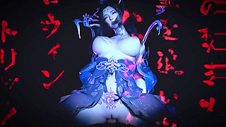 3D Hot Cosplay Super Model Naked Her Perfect Boobs Got Fucked