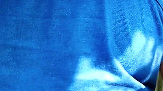 Summer Refreshing Shower Outside with Big Tits