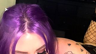 Amateur Curvy Girl Blowjob and Cum on Face and Big Boobs