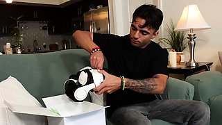 What starts off as an innocent VR jerk-off session for Mike