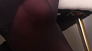 Black Pantyhose Soles Worship