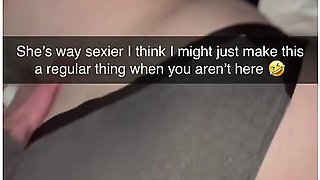 My Wifes Sister Came Over Looking For Her - Snap Chat