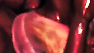 Having Fun in Shower, Tasting My Big Cock in Her Pussy BBC MILF