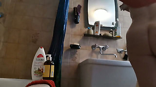 Shower Ritual Warm Water, Lather & Glistening Skin Pee and Farts
