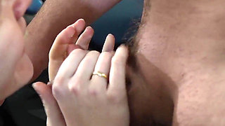 Man Fingers and Licks Teen to Squirt on Bike!