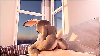 Judy Hopps Riding Your Cock With Car Toon
