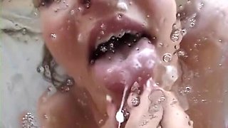 German compilation of hot girls giving blowjobs and taking multiple dicks - deep throat and cum in mouth
