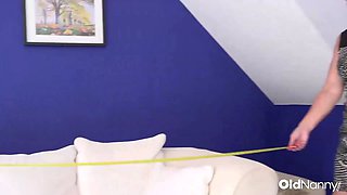 Mature Redhead Granny Gets Pounded by Big Black Cock