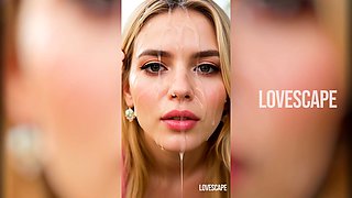 Innocent Blonde Garden BBC Destruction