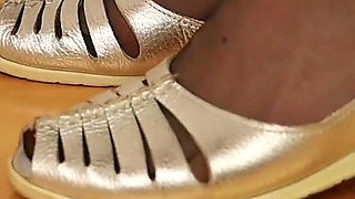 Nylon Soles Worship - Extreme Feet Tease, Dangling & Shoeplay