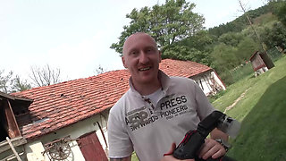 Two Girls Two Guys - Deepthroat Blowjobs and Hard Fucking Orgy