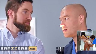 Thick Ebony BBW Stuck In Elevator For Intense Slippery Titfuck