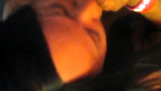 Black Escort with Big Tits Gets POV Cum in Mouth