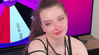 Ritzy Rain Won Mouth Drooling Gag, Vaginal Fisting, Pussy Belting and Piss Drinking in Sex Roulette Game