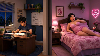 I Heard My Stepmom masturbating and We Ended Up Doing It Together