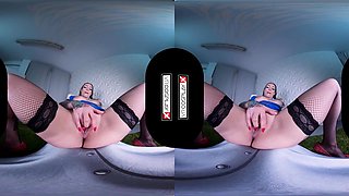 VRCosplayX XXX BABES IN LATEX Parody Compilation In POV