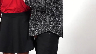 Young unexperienced slut Julia fingered and gaped