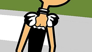 Total Drama Harem - Part 11 - Dominant Footjob by Loveskysan