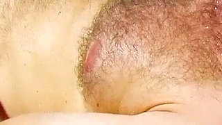 Latina teens having a hot threesome with old vacationers on the beach