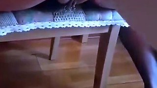 he is fucking my ass on the rooftop real amateur MILF