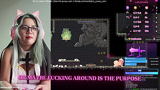 Lewd God Gameplay - Gabbi Plays as a Horny Divine Slut in Heat