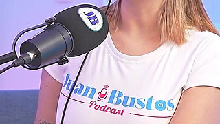 BBC Threesome - Daniela Gomez and Her Hot, Busty Friend Share a BBC Until They Gag