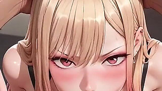 Busty Cosplayer Marin Kitagawa Cheats on Her Boyfriend for Rough Outdoor Sex and Creampie - Hentai Anime