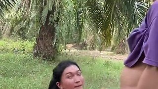 Ibu Tiri Dengan Anak Tiri Di Kebun Sawit