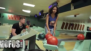 Babe Gaby Ortega Put On a Public Show Right in the Bowling Alley