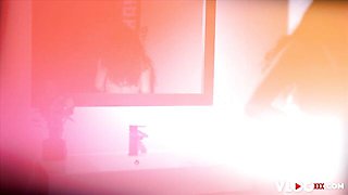 Big cock action with erotic Oliver Davis and Harley Haze from VLog XXX