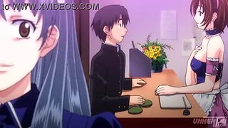MILF Housekeeper Provides Full-Body Sucking Massage - Anime Hentai
