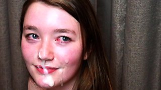 BritishTeens - Olivia Keane -Schoolgirl Sucks A Room Full